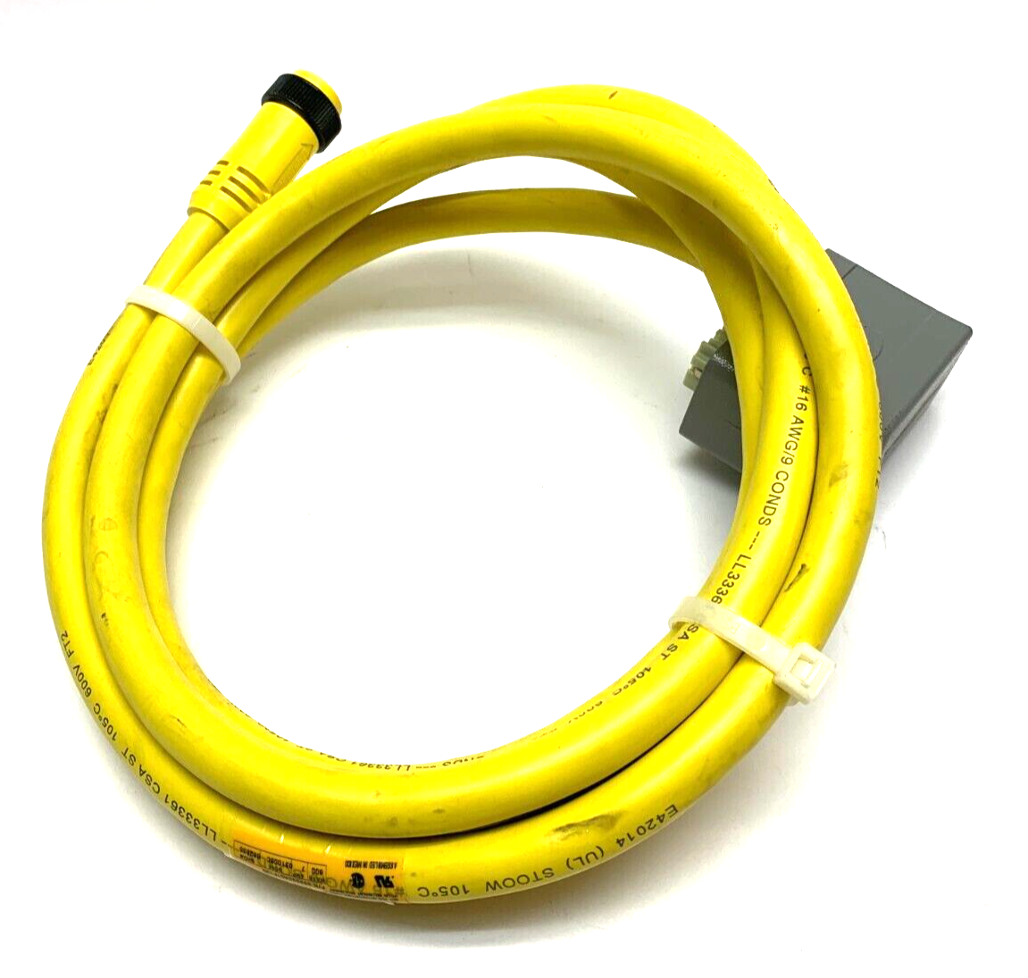 Woodhead Brad Harrison 339020A01F120 Male Straight Cordset 600V 7A - Maverick Industrial Sales