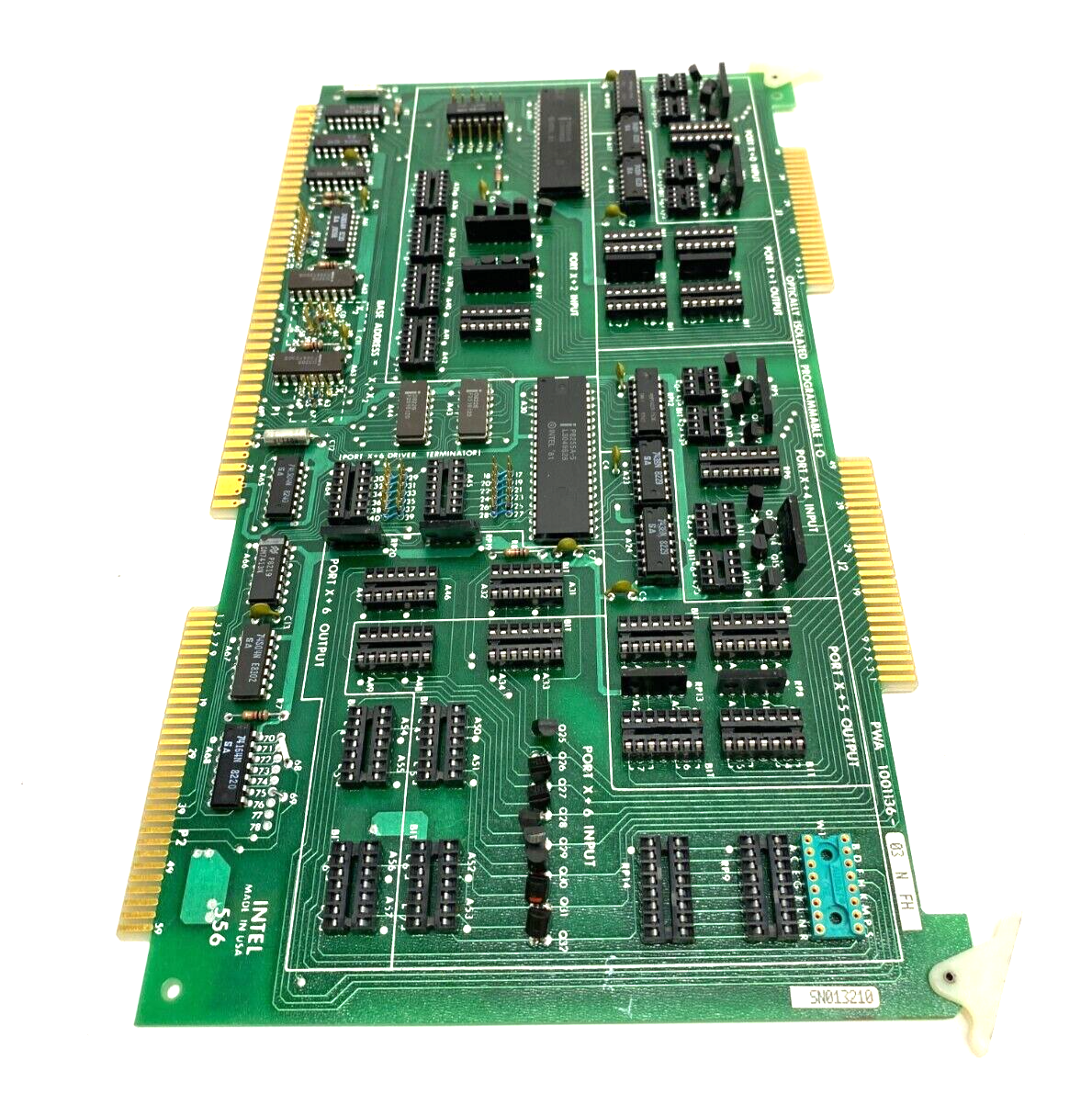 Intel PWA1001136-03N FH Rev K Optically Isolated Programmable I/O PWB 1001137-03 - Maverick Industrial Sales