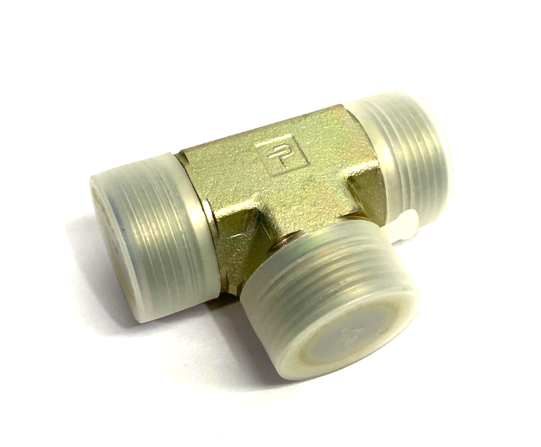 Parker 16 JLO-S Seal-Lok O-Ring Face Seal Union Tee Fitting 1" - Maverick Industrial Sales