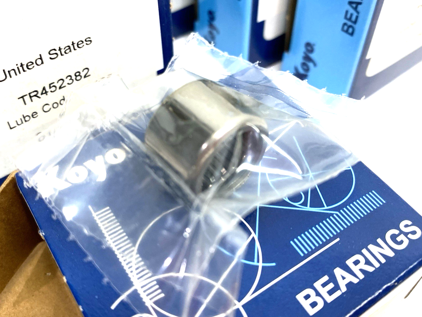 J-88 | Koyo ;L125 Drawn Cup Needle Roller Bearing Inch Series, Caged LOT OF 10 - New - Maverick Industrial Sales