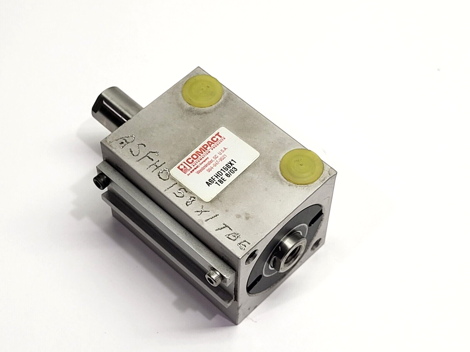 Compact Automation ASFHD158X1 TBE 6/03 Pneumatic Cylinder - Maverick Industrial Sales