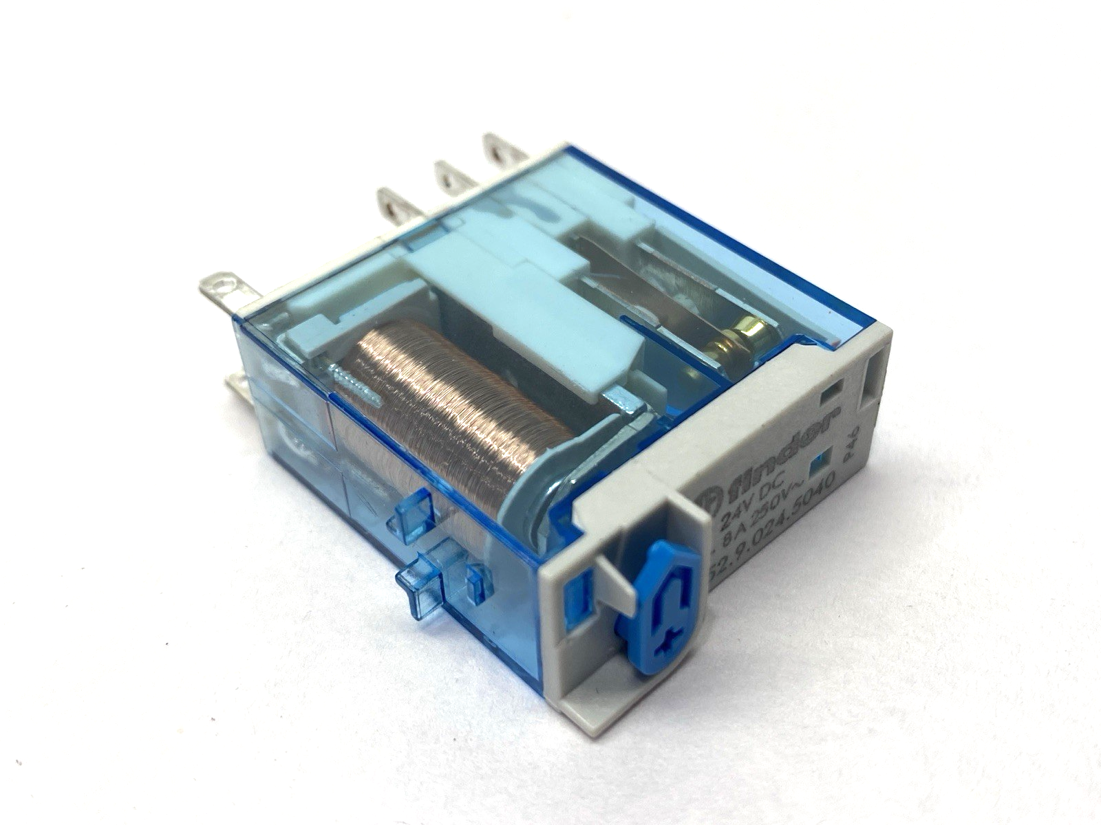 Finder 46.52.9.024.5040 Miniature Industrial Relay 24VDC 8A - Maverick Industrial Sales