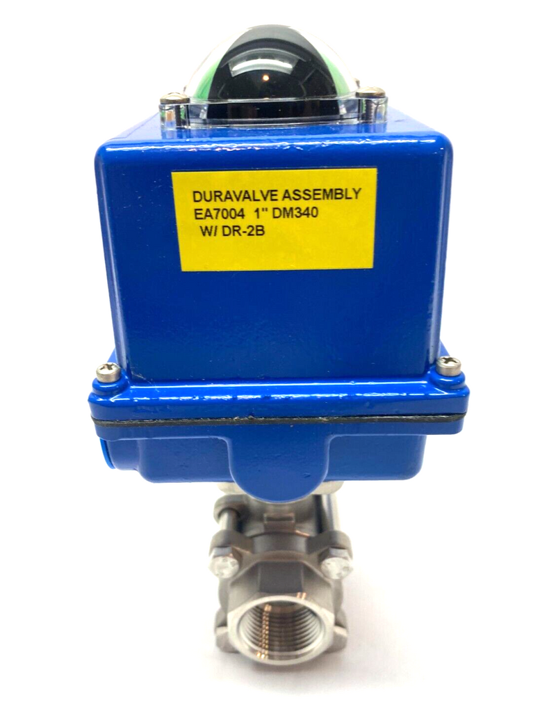 DuraValve EA7004 Electric Actuated Ball Valve 1" DM 340 w/ DR-2B Actuator - Maverick Industrial Sales