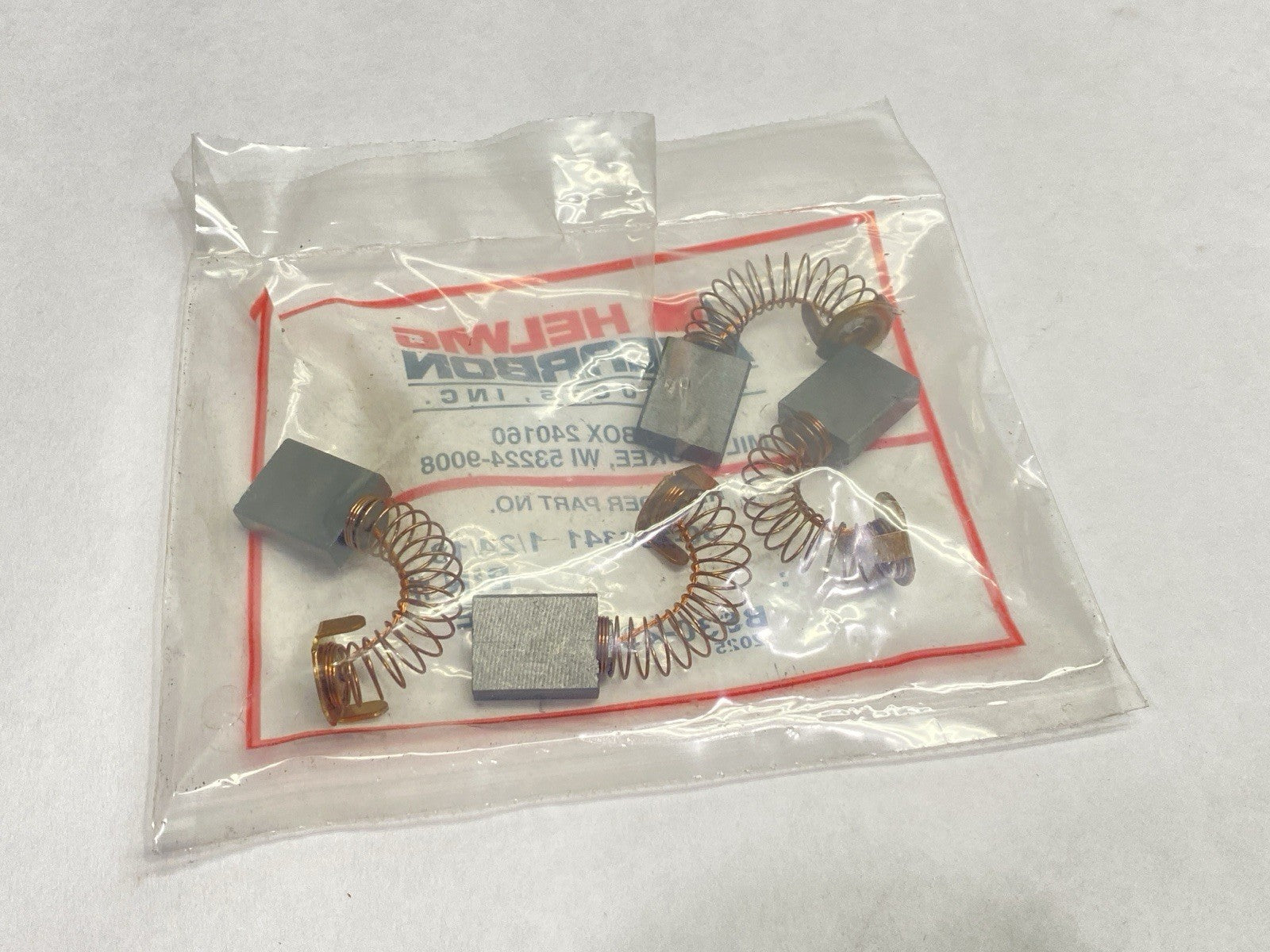 30-236341 | Helwig Carbon Spring Loaded Carbon Brush PKG OF 4 - New - Maverick Industrial Sales