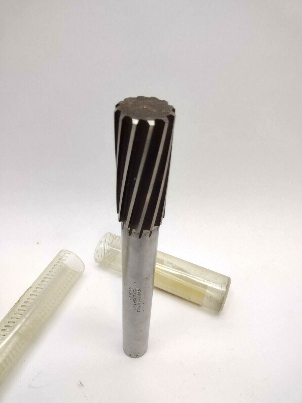 Morse 1653 1.5000 1 1/2 HS E-1 Straight Shank Right Hand Helix Chucking Reamer - Maverick Industrial Sales