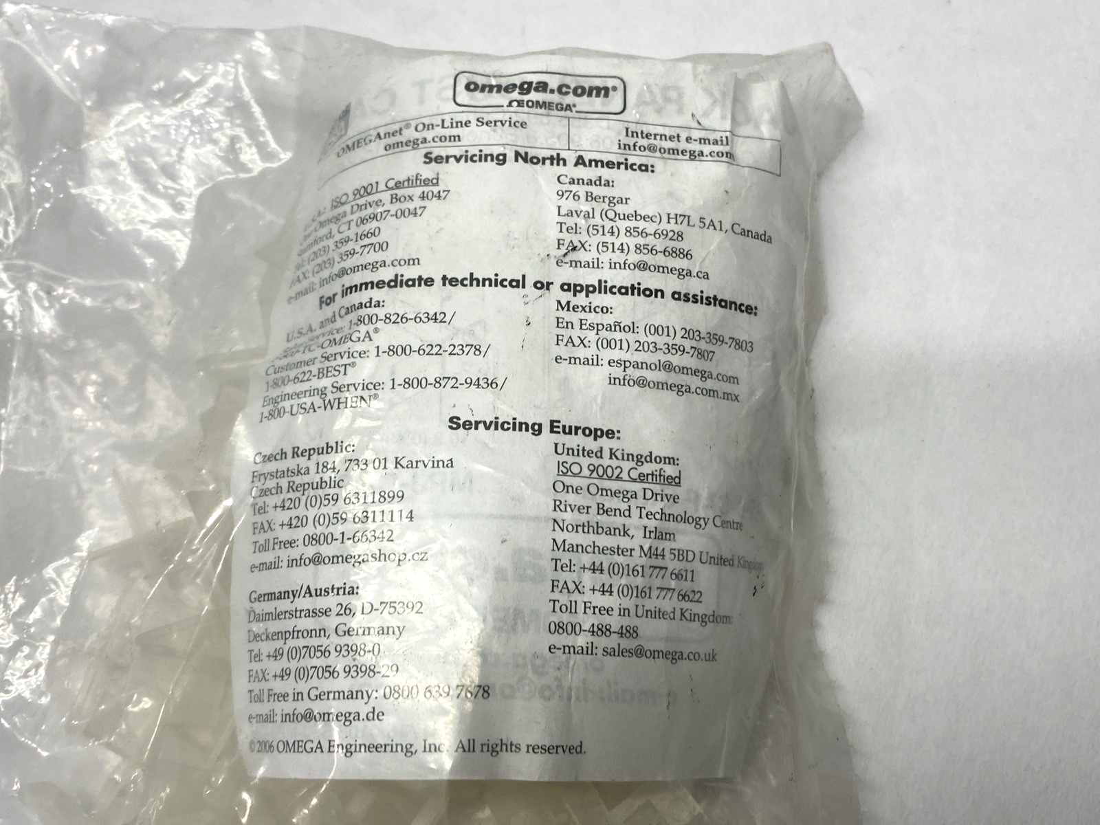 MPJ-CAP-100 | Omega Jack Panel Dust Caps PACKAGE OF 100 - New - Maverick Industrial Sales