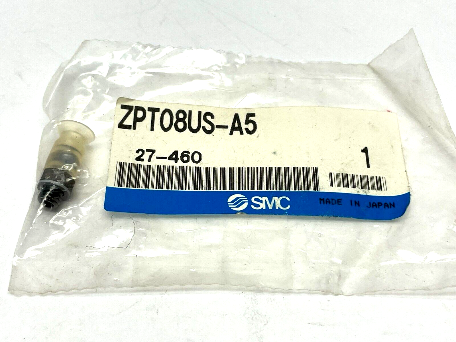 SMC ZPT08US-A5 Vacuum Pad w/o Buffer LOT OF 2 - Maverick Industrial Sales