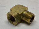 Parker X2202P-8-8 Brass Extruded Street Elbow 90 Degree 1/2" NPT - Maverick Industrial Sales