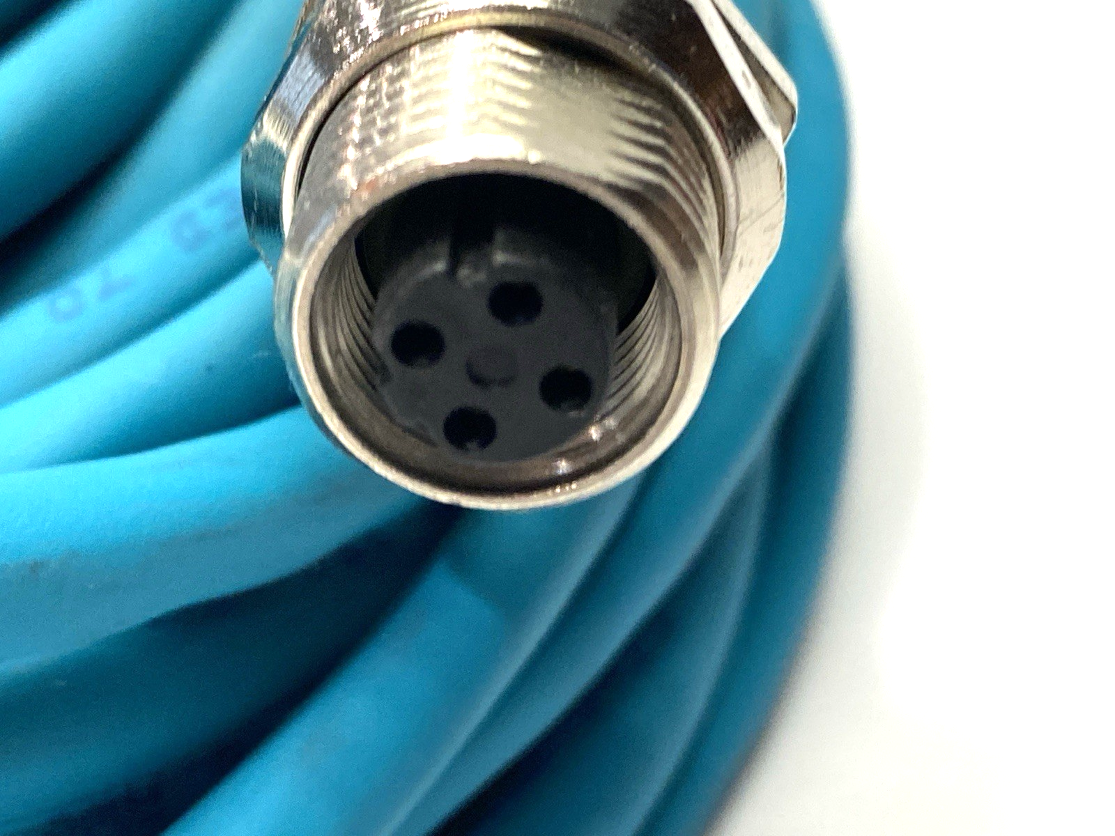 QR04AC117 TL359 | Alpha Wire Ethernet Cordset RJ45M/M12F 10m - Used - Maverick Industrial Sales