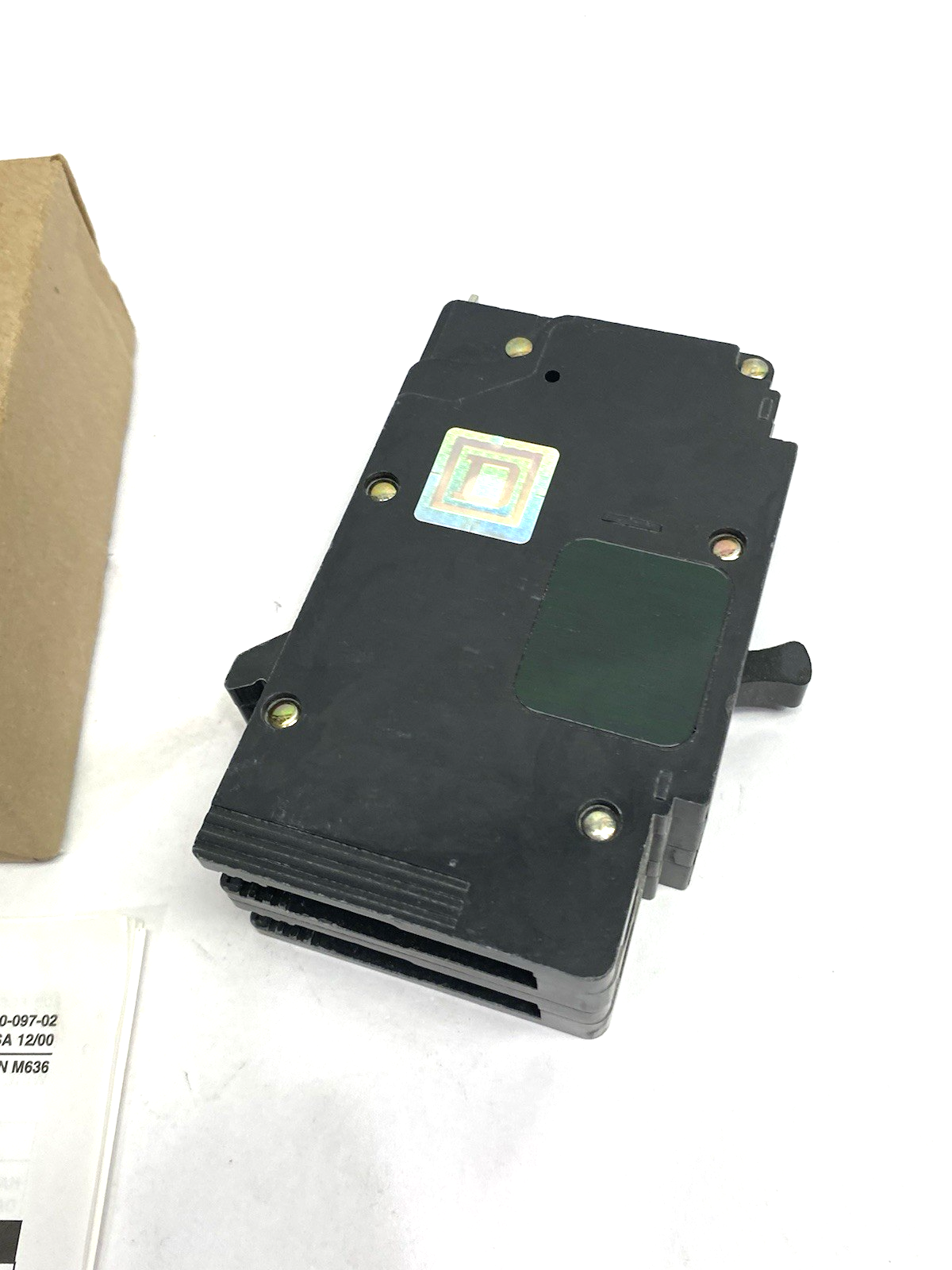 Square D EDB24020 Mini Circuit Breaker, E-Frame, 20A, 2 pole Bolt-on TAA - Maverick Industrial Sales