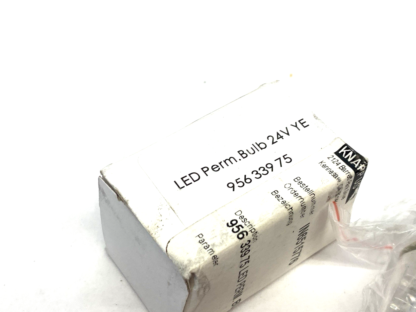 Werma 956.339.75 LED Light Element Yellow 24VDC - Maverick Industrial Sales