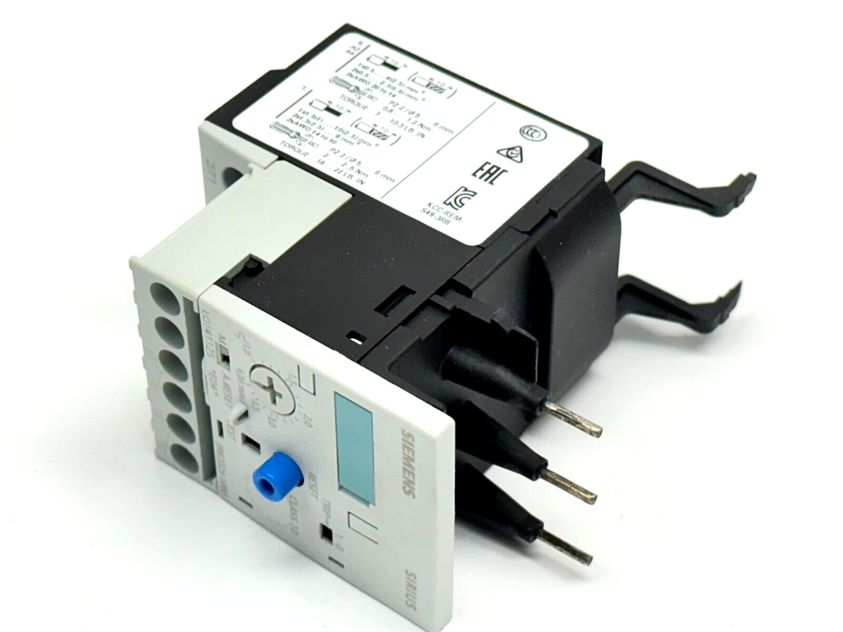 3RB2026-1PB0 | Siemens Overload Relay Class 10 1-4A 600VAC - New – Open box - Maverick Industrial Sales