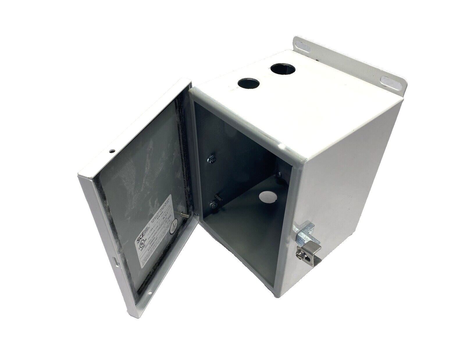 Saginaw Control SCE-8066CHNF Industrial Control Enclosure IP66 8"x6"x6", WHITE - Maverick Industrial Sales