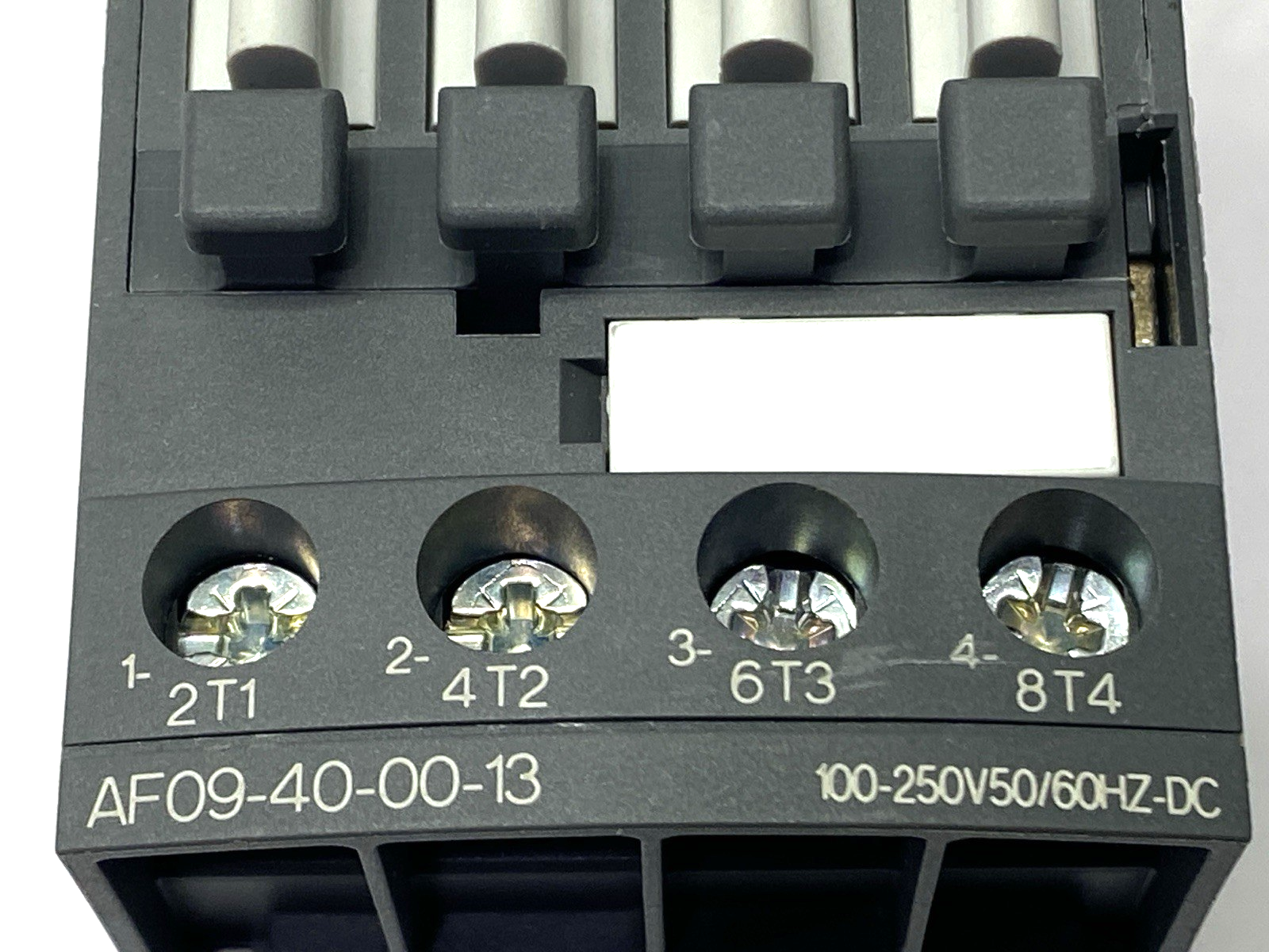 1SBL137201R1300 | ABB IEC Contactor 4-Pole 100-250V 50/60Hz AF09-40-00-13 - New – Open box - Maverick Industrial Sales