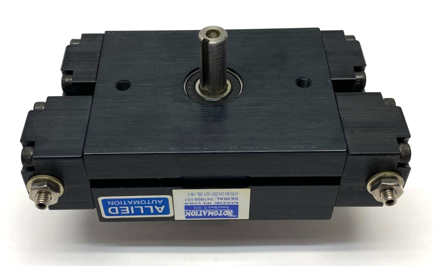 Rotomation A752-90-CW-D37-3C1-3SL-1/8-2 Rotary Actuator 90 Degree Dual-Rod - Maverick Industrial Sales