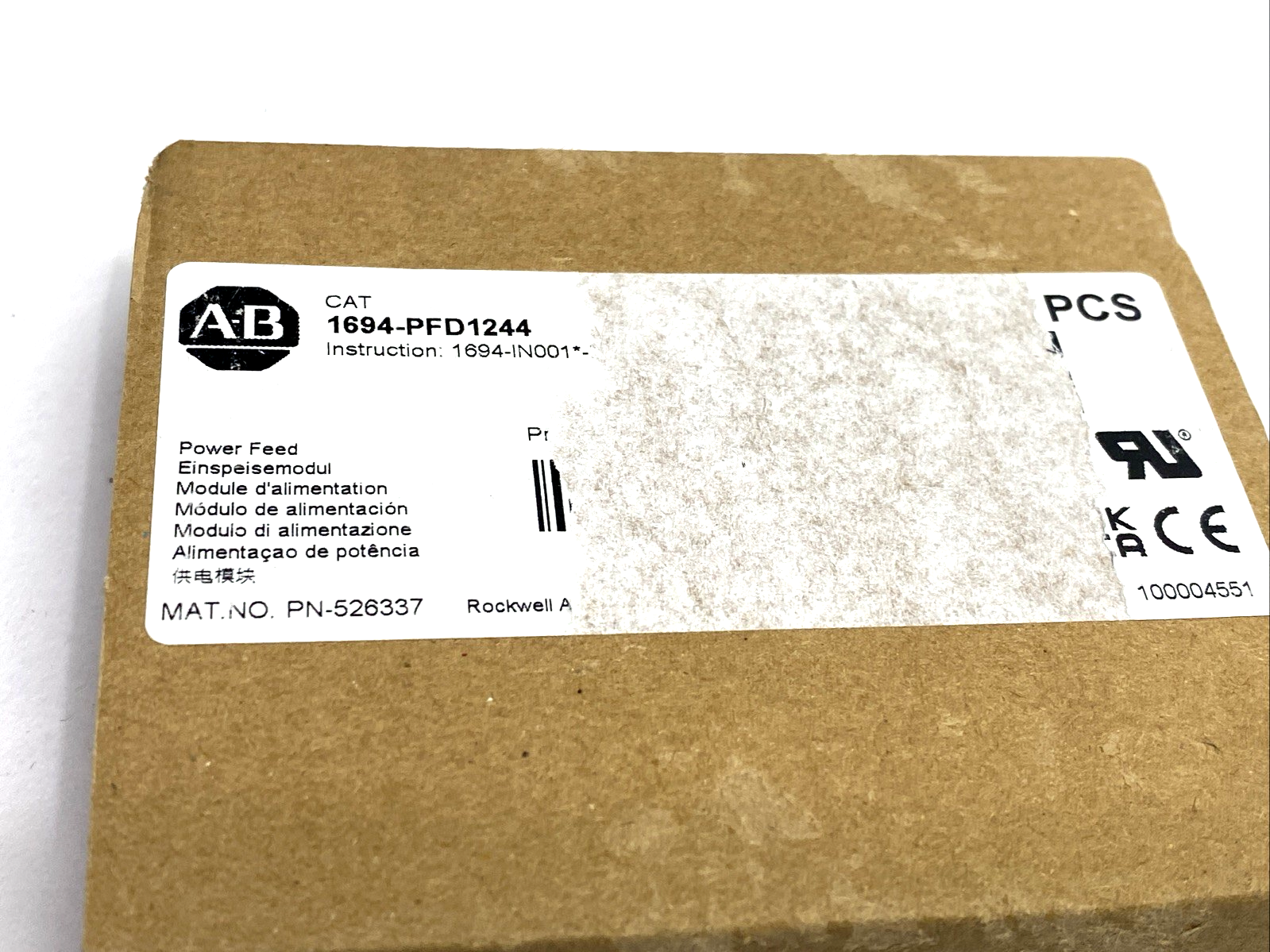 Allen Bradley 1694-PFD1244 Ser. A Power Feed IO 40A 24V DC - Maverick Industrial Sales