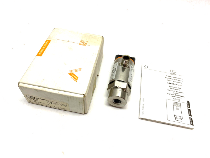 Ifm PN7209 Efector 500 Digital Pressure Sensor PN-1-1BRBN14-QFRKG/US/ /