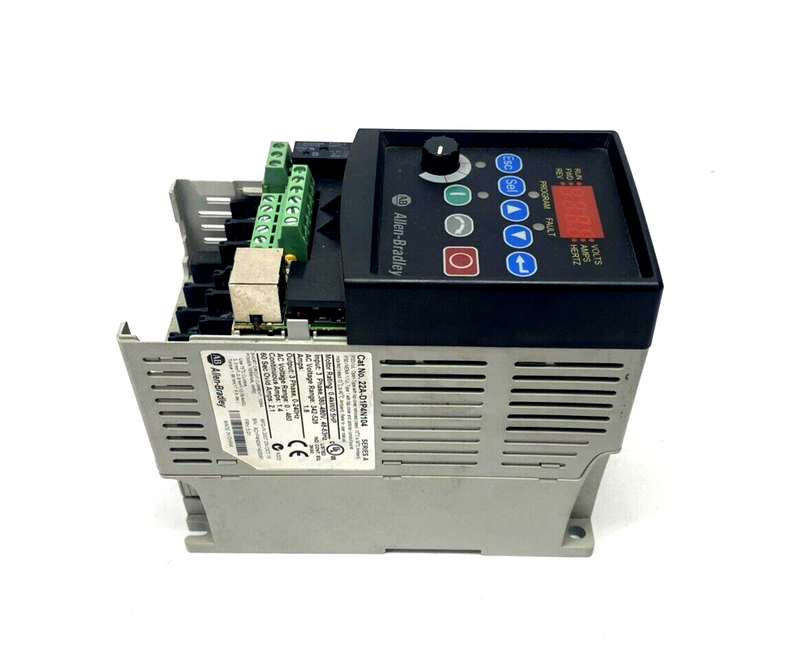 Allen Bradley 22A-D1P4N104 Ser. A PowerFlex 4 AC Drive 0.4 kW 0.5 HP 3PH - Maverick Industrial Sales