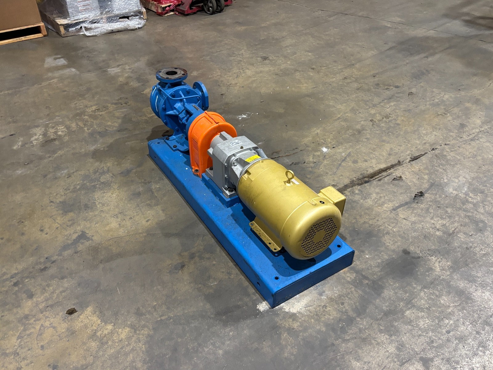 Viking Pump LQ4124A, Baldor CEM3710T 7.5HP Motor, Nord 672.1 N210TC Reducer - Maverick Industrial Sales