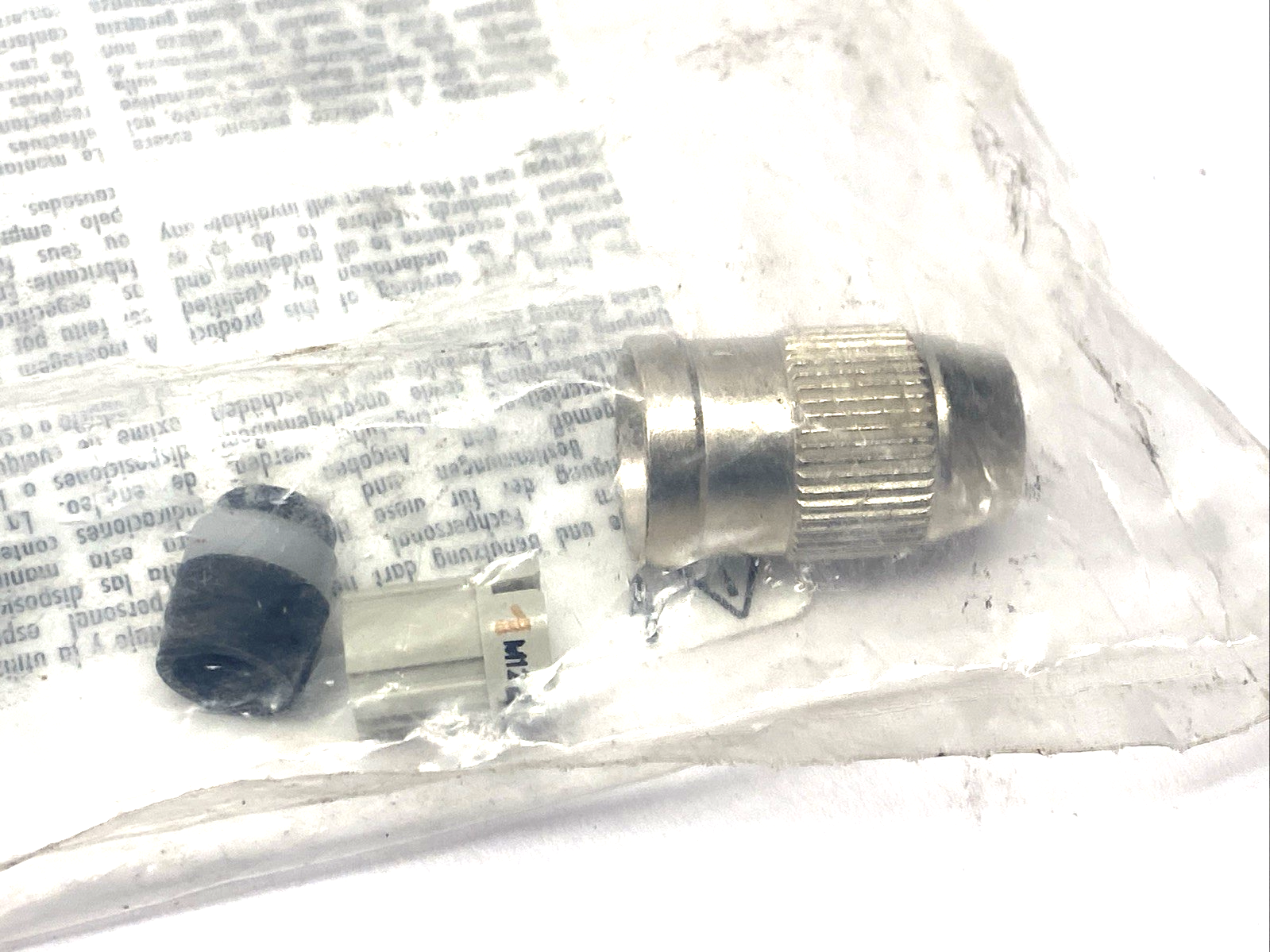 ifm E18058 Wireable Plug, Straight M12 4-Pin Male SSTGH040MSSFKPG - Maverick Industrial Sales