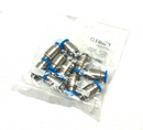 Festo QS-G1/8-8-I Push-In Fitting Male Thread 8mm OD Tube 186109 PKG OF 10 - Maverick Industrial Sales