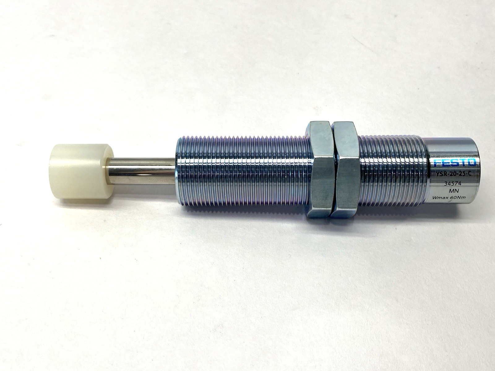 Festo YSR-20-25-C Pneumatic Shock Absorber 25mm Stroke 34574 - Maverick Industrial Sales