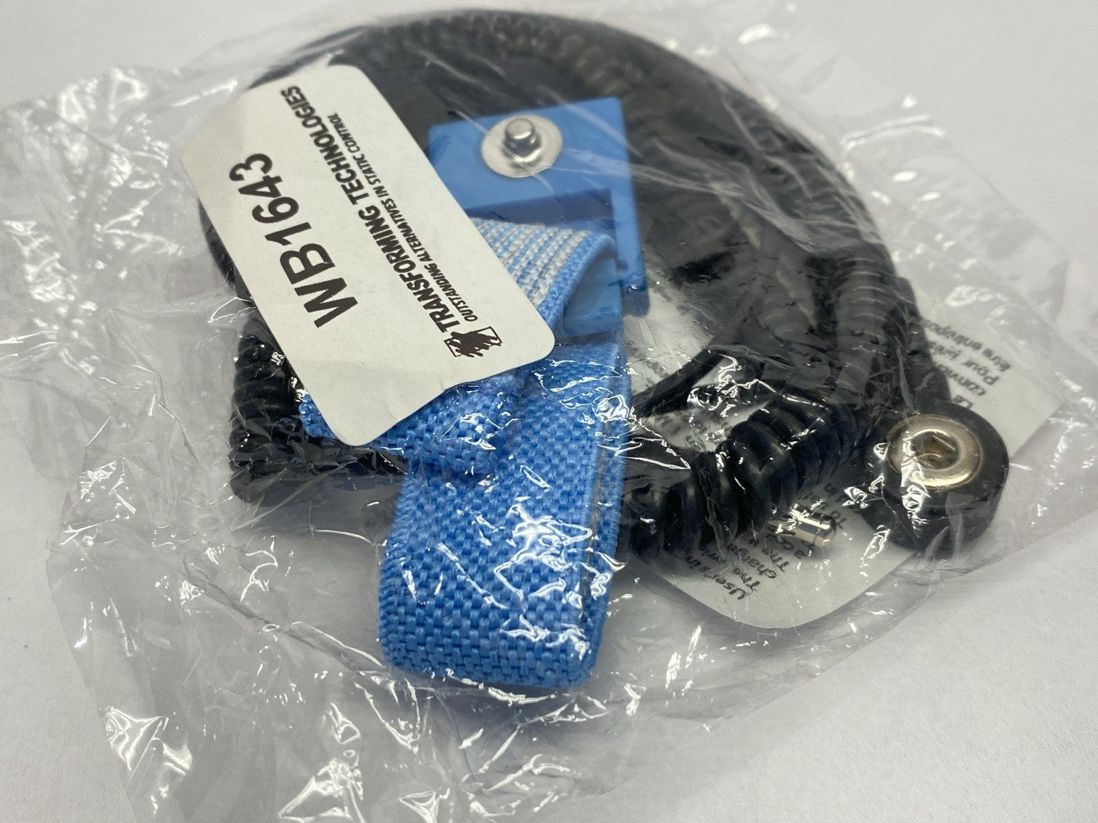 Transforming Technologies WB1643 Grounding Single Wire Wrist Band 12ft LOT OF 2 - Maverick Industrial Sales