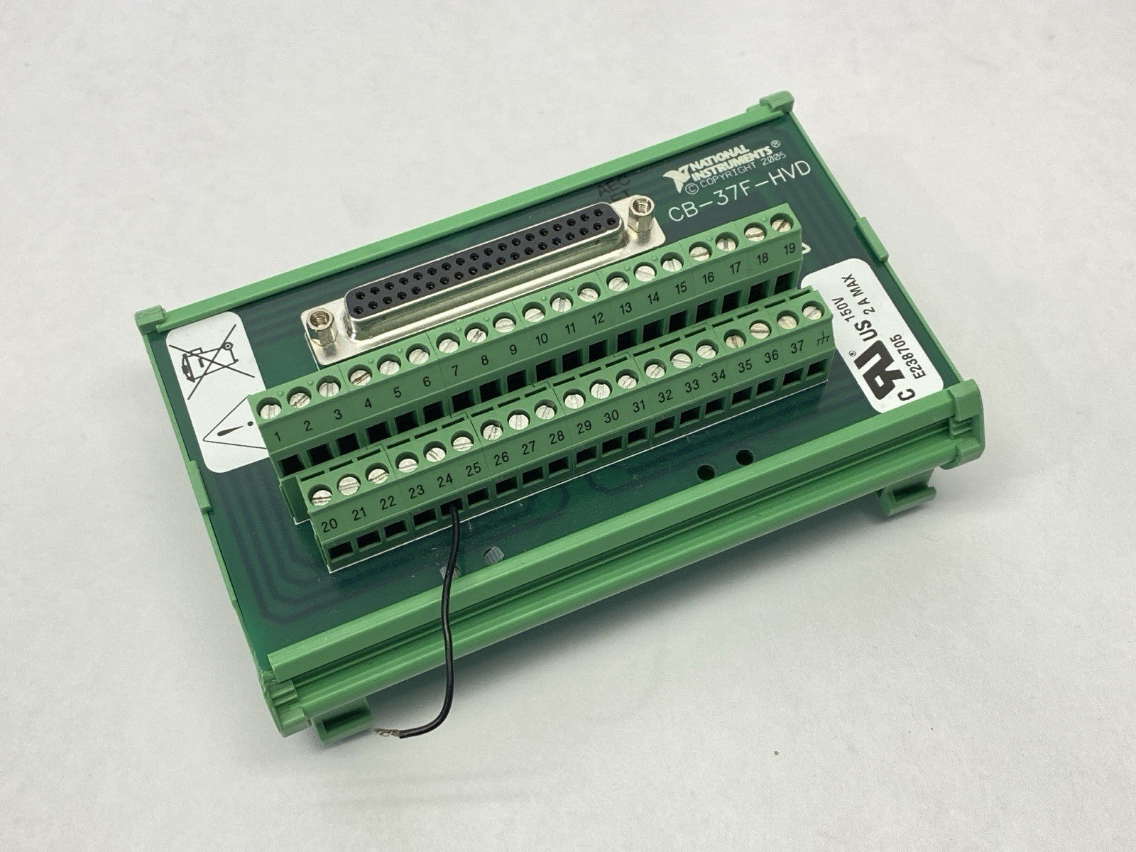 CB-37F-HVD | National Instruments High Voltage Terminal Block 5605879 - Used - Maverick Industrial Sales