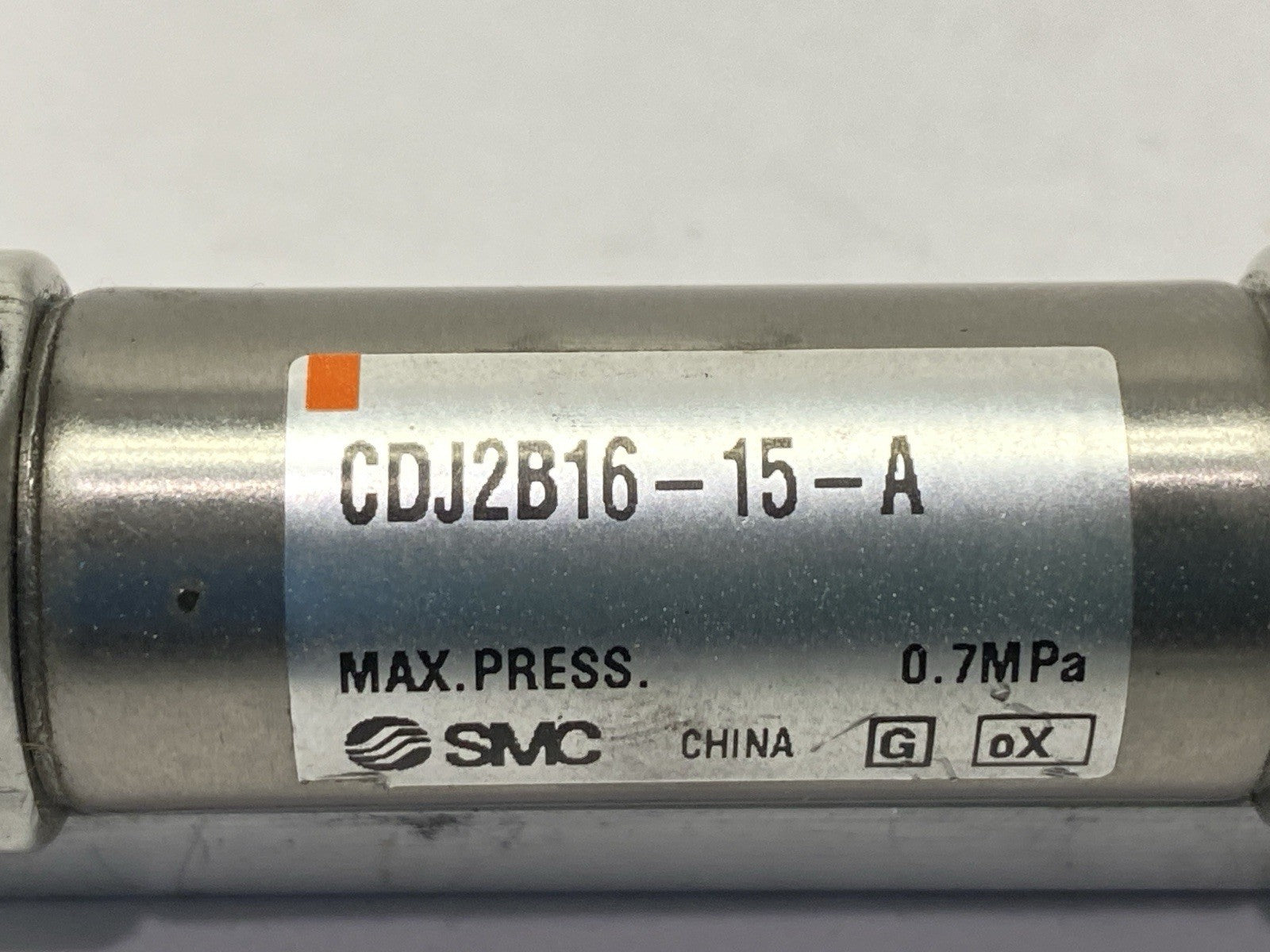 CDJ2B16-15-A | SMC Pneumatic Cylinder 16mm Bore 15mm Stroke - Used - Maverick Industrial Sales