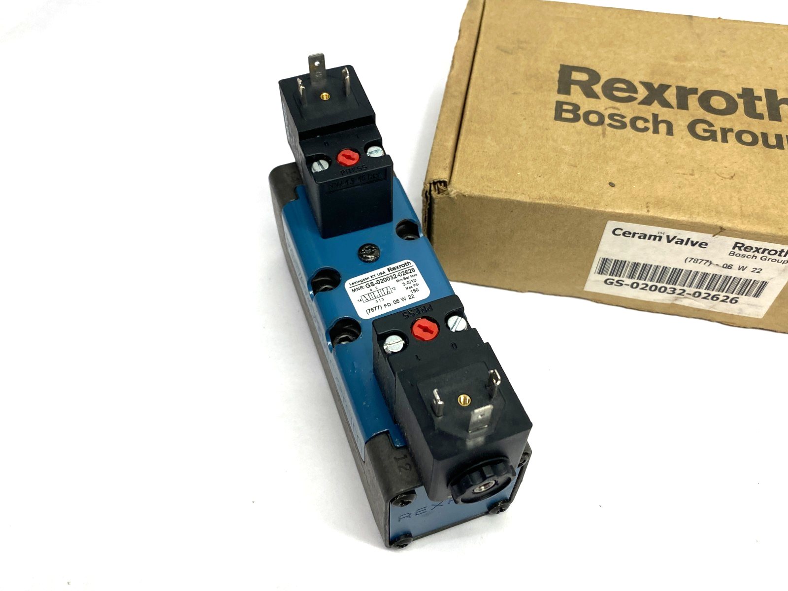 R432006058 | Emerson Rexroth AVENTICS™ 5/3-Directional Valve, Series CERAM™ - New Other - Maverick Industrial Sales