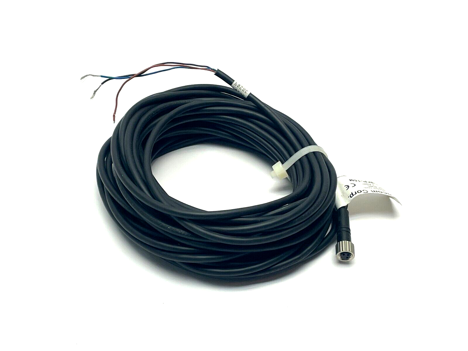 Mencom Corp. NAN-T-3FP-15M Cordset 3 Pole 15 Meters 3A - Maverick Industrial Sales