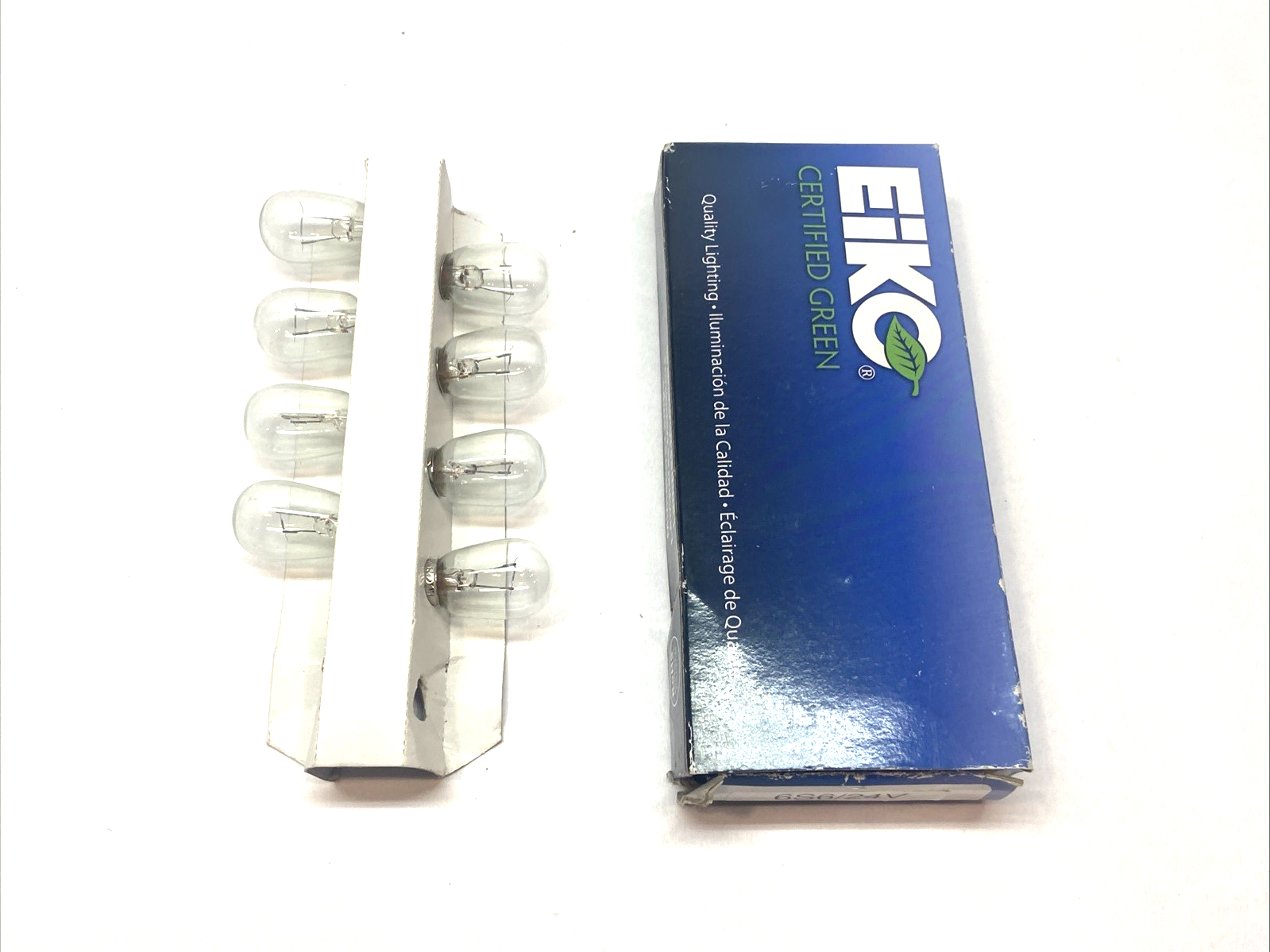 Eiko 6S6/24V Miniature Light Bulb BOX OF 8 - Maverick Industrial Sales