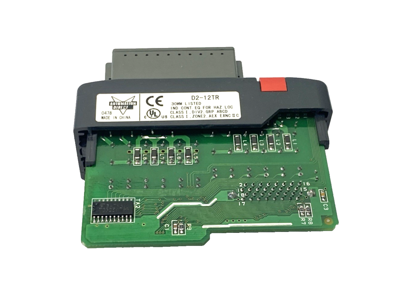 D2-12TR | Automation Direct DirectLOGIC DL205 Relay Output Module, 12 Pt. - Used - Maverick Industrial Sales