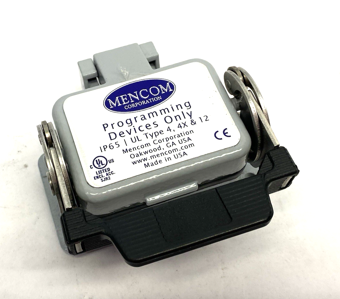 Mencom RJ45-06LS Panel Interface Connector with, RJ45, in a 06LS housing - Maverick Industrial Sales