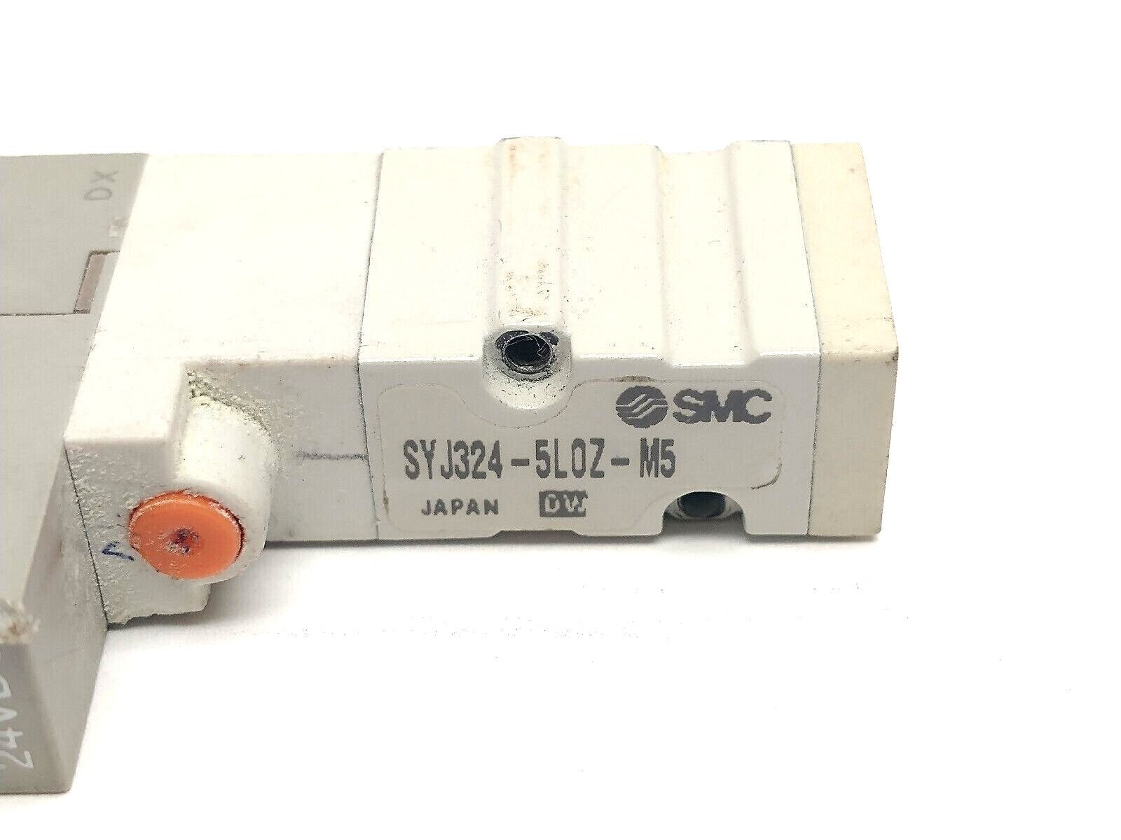 SMC SYJ324-5LOZ-M5 3-Port 2-Position Solenoid Valve 24VDC VALVE ONLY - Maverick Industrial Sales