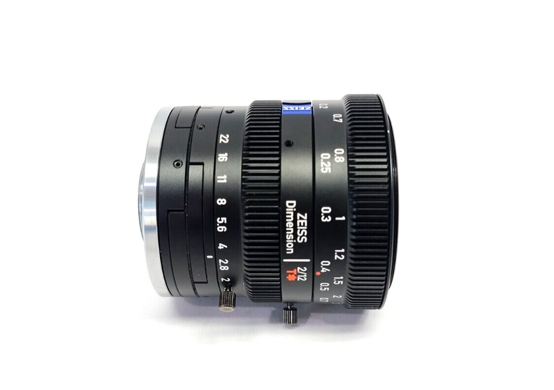 Zeiss Dimension 2/12 12mm Machine Vision Camera Lens, C-Mount, f/2, 2229-924 - Maverick Industrial Sales