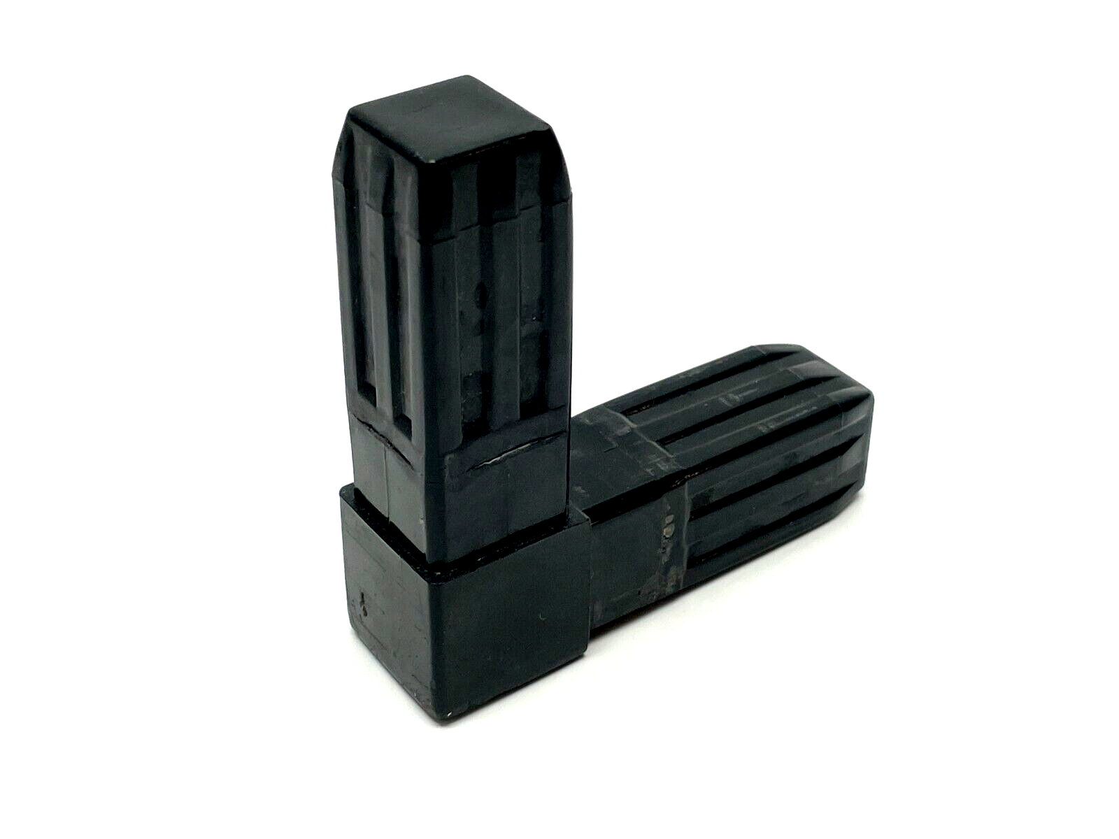 EZ Tube 100-300-S Black Steel-Core Connector 2-Way LOT OF 2 - Maverick Industrial Sales