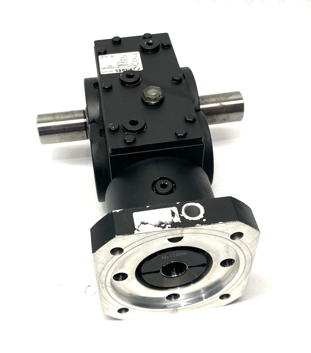 Vogel MKS 1 Precision Bevel Helical Gearbox, Angular i=9,60 Solid Shaft 308420 - Maverick Industrial Sales