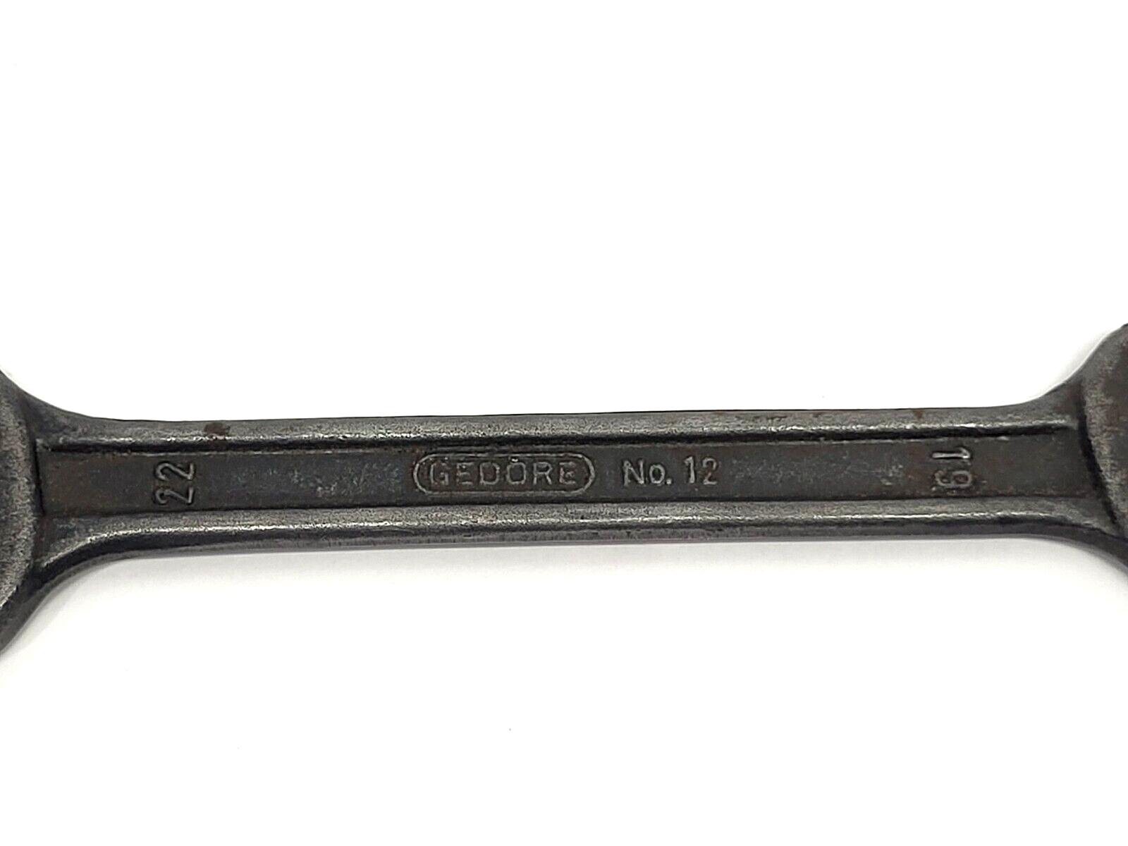 Gedore No.12 Double-Ended Wrench 19 & 22mm - Maverick Industrial Sales