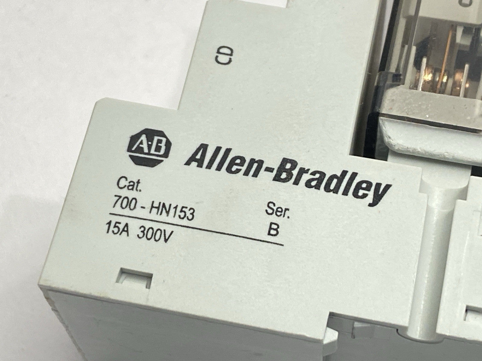 Allen Bradley 700-HB32Z24 Ser E Relay w/ 700-HN153 Ser B Relay Base - Maverick Industrial Sales