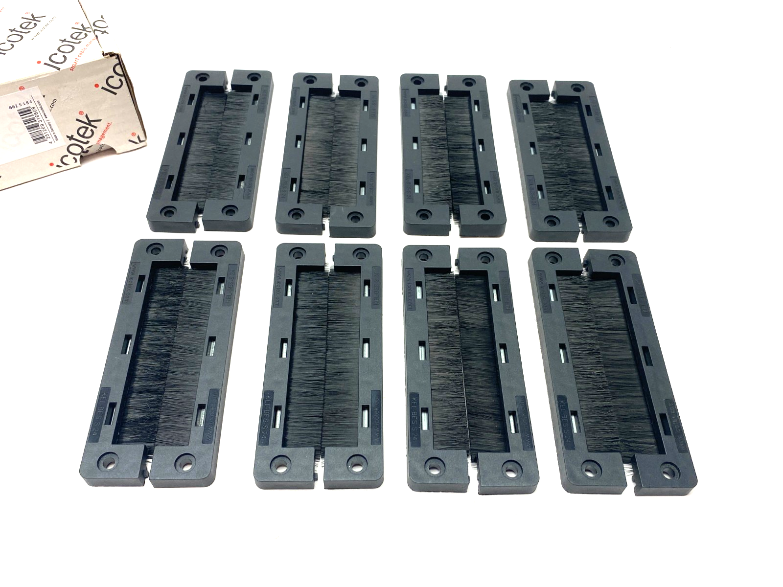 Icotek 51522 Split Cable-Pass Through Brush Plate KEL-BES-S BOX OF 8 - Maverick Industrial Sales
