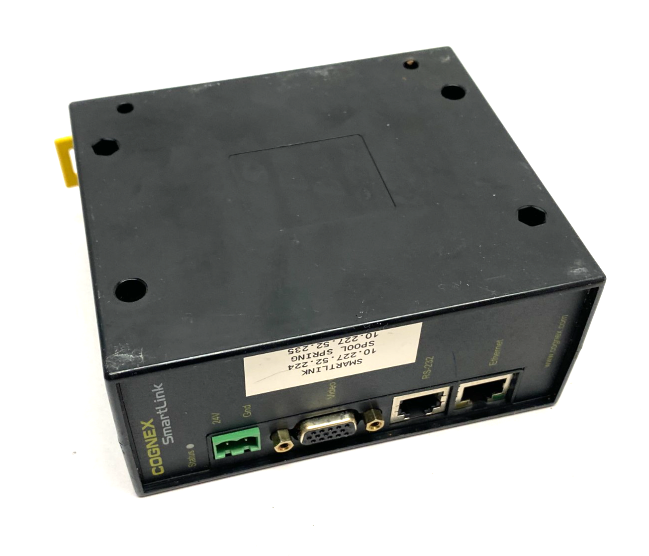Cognex DVT-SL SmartLink Camera Connection Unit BROKEN DIN MOUNT - Maverick Industrial Sales