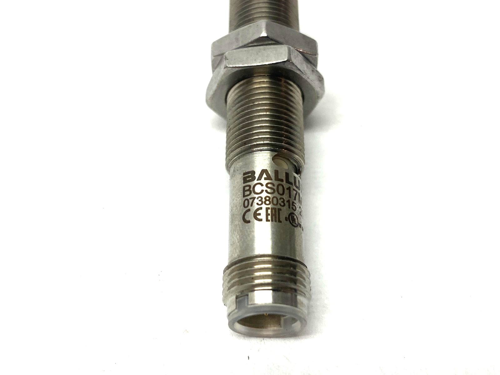 Balluff BCS017M Capacitive Sensor, Flush Mounting, BCS M12K4D2-PIM50C-S04G - Maverick Industrial Sales
