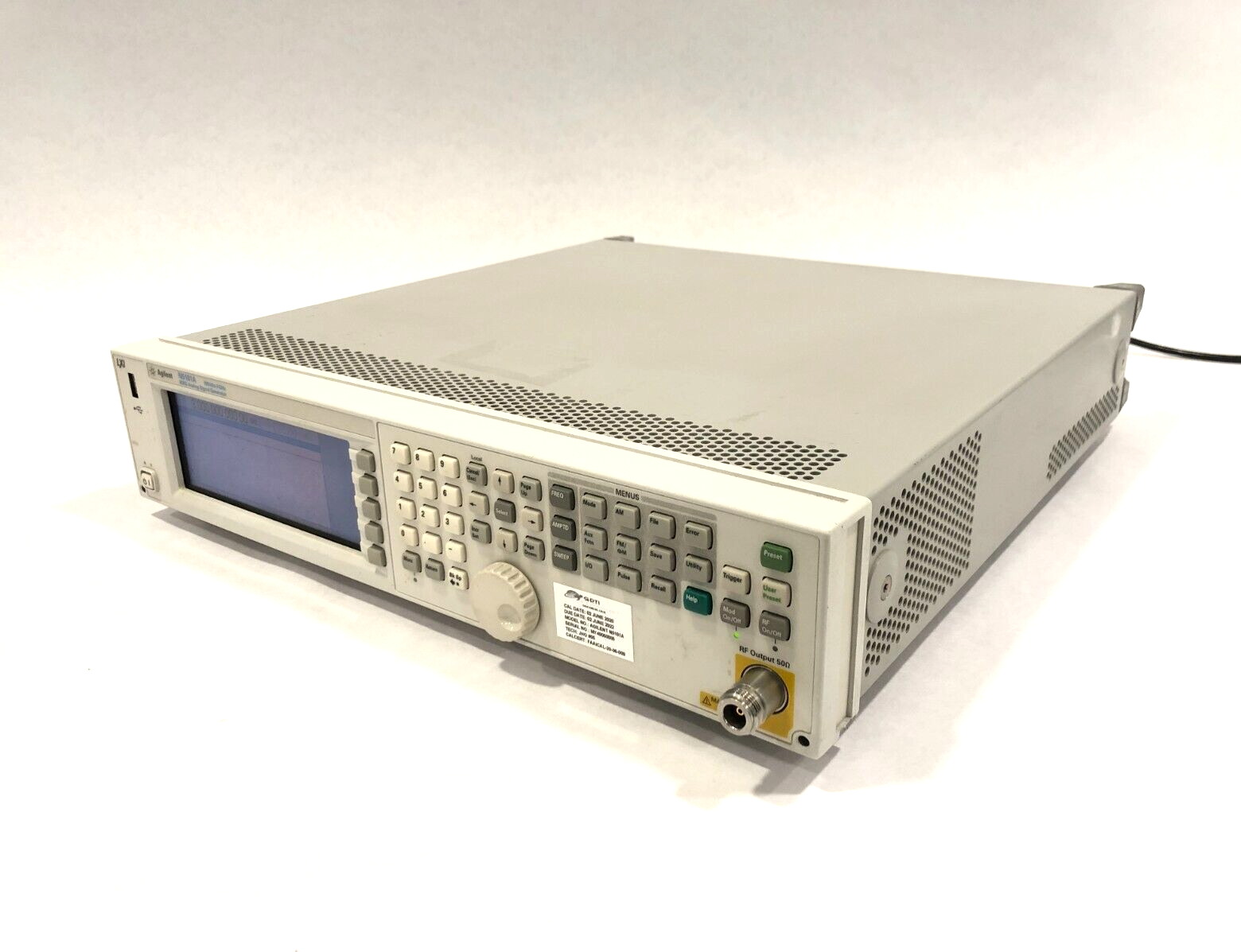 Agilent N5181A MXG Analog Signal Generator, 100 kHz - 3 GHz, MY49060885 - Maverick Industrial Sales