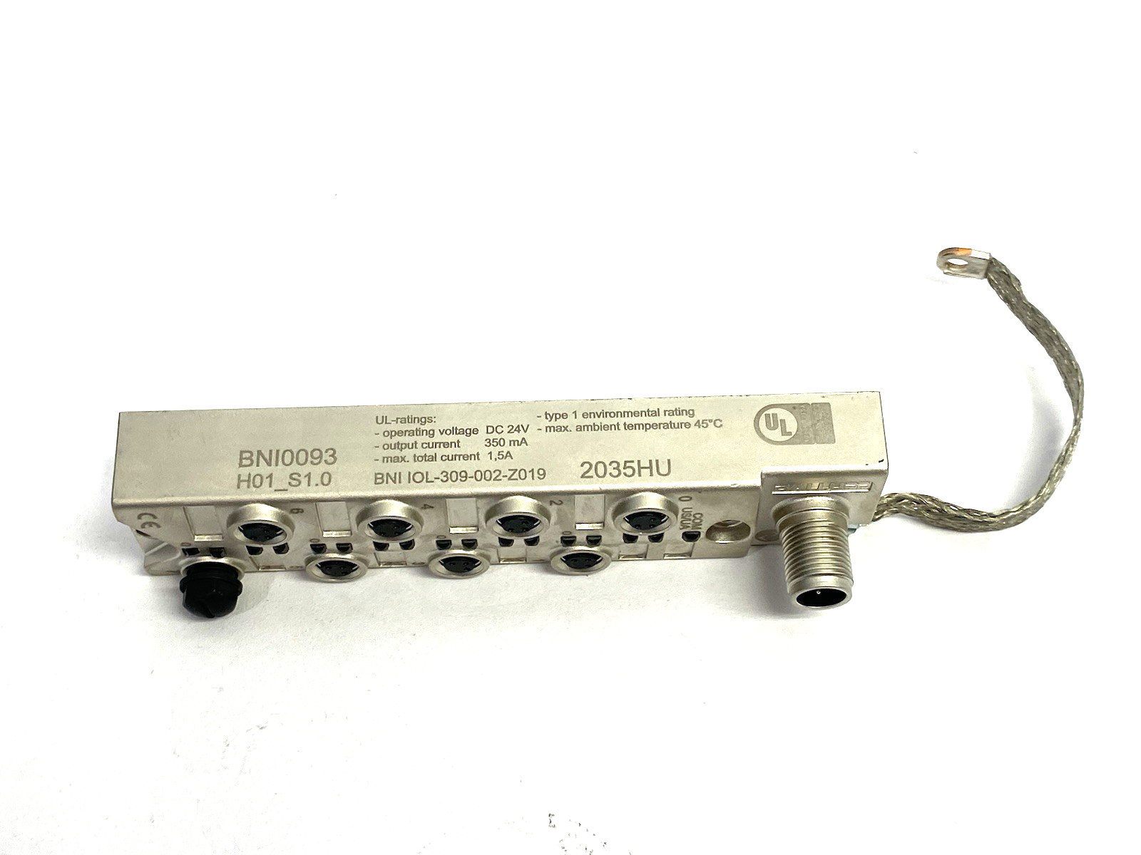 BNI0093 | Balluff IO-Link Sensor/Actuator Hub BNI IOL-309-002-Z019 - Used - Maverick Industrial Sales