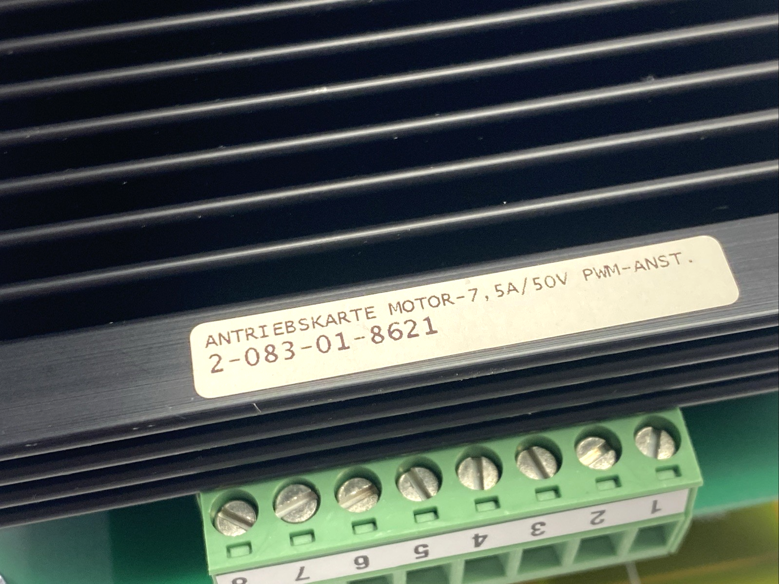 Homag 2-083-01-8621 R Motor Control Board 16-283-01862R - Maverick Industrial Sales