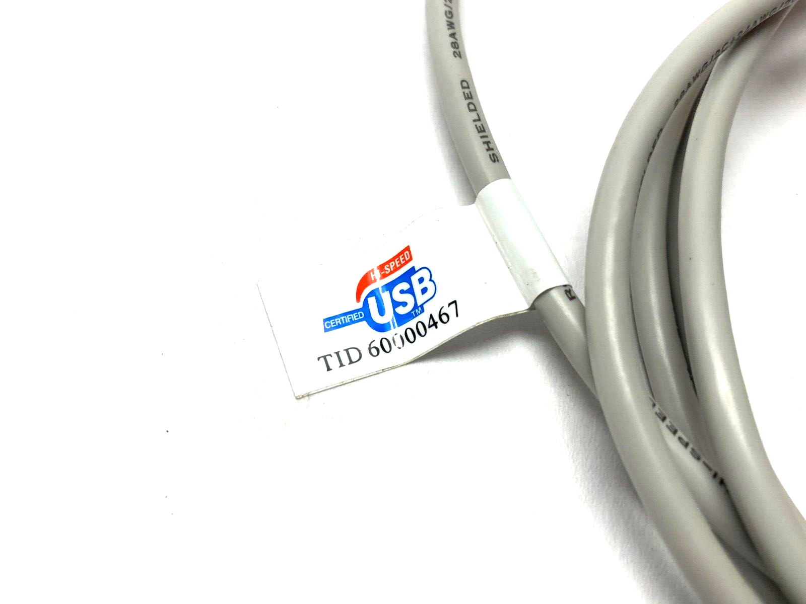 Advantech B+B SmartWorx TID 60000467 USB AM/BM Printer Cable 6' Length, GRAY - Maverick Industrial Sales