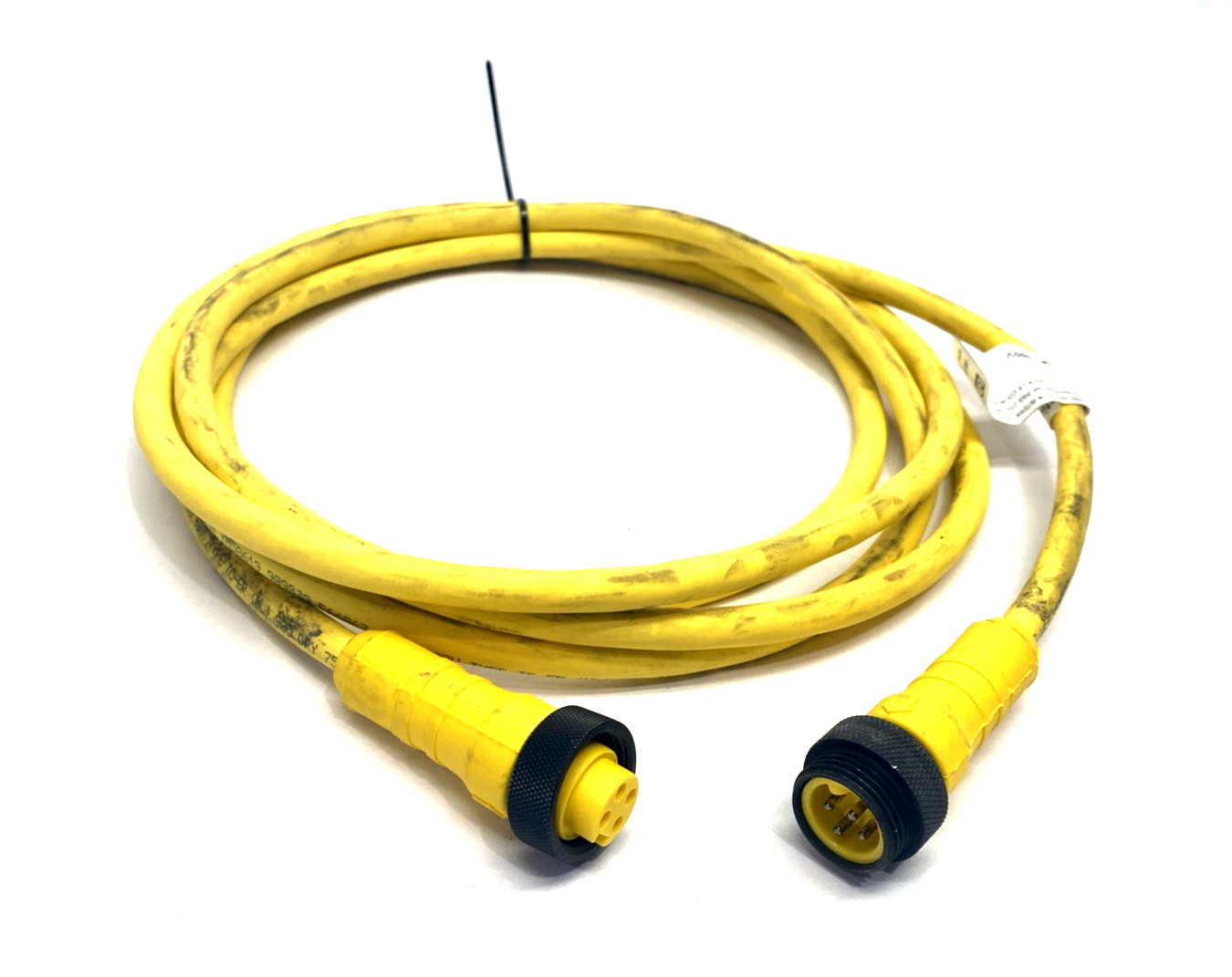 Lumberg RSRK 40-839/3M Cordset, 7/8" Male To Female 4-Pin 3m 500003211 - Maverick Industrial Sales