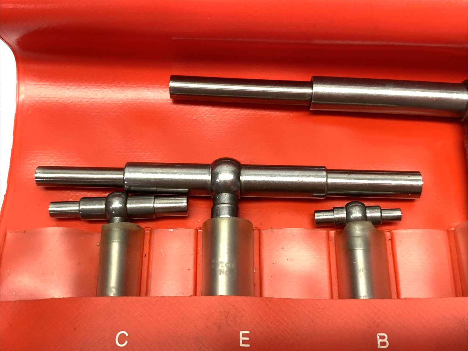 Starrett S579HZ Telescoping Gage Set (6) A,B,C,D,E,F In Case, 5/16" to 6" - Maverick Industrial Sales