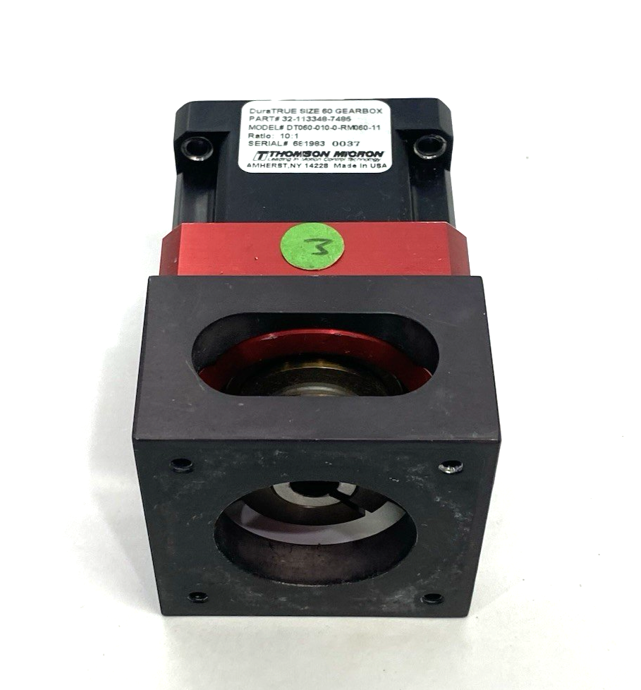 Thomson Micron DT060-010-0-RM060-11 DuraTRUE Gearbox Size 60, 32-113348-7486 - Maverick Industrial Sales